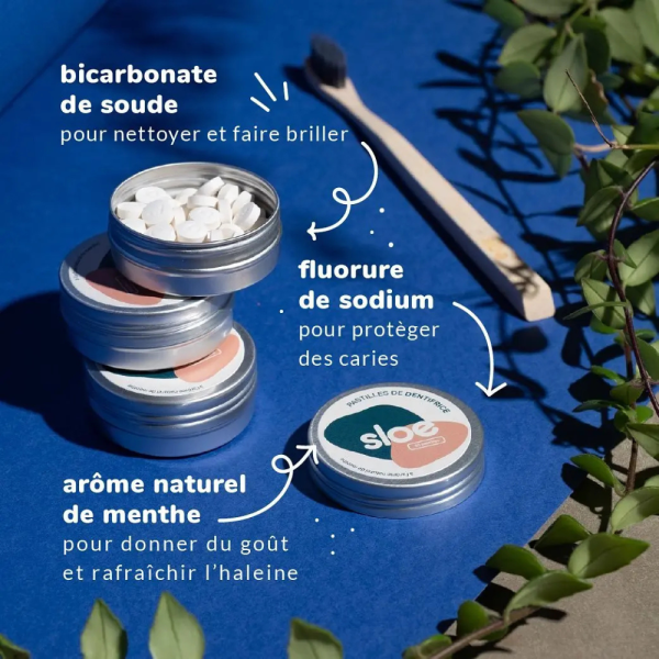 Dentifrice en pastilles SLOE - Menthe – Image 3