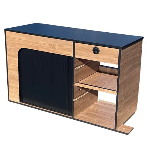 Module cuisine van aménagé