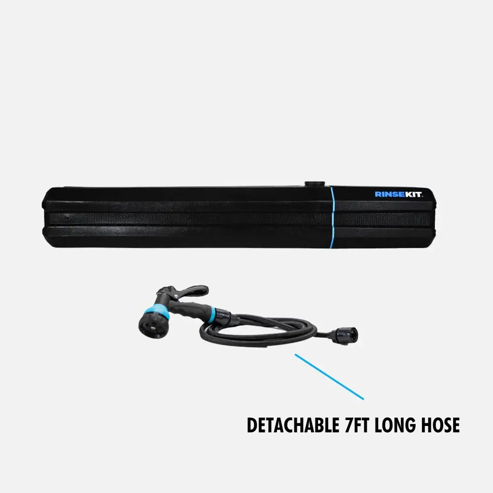 Douche solaire 19L autonome (batterie intégrée)