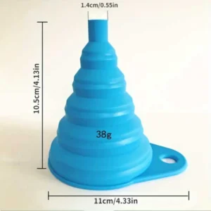 Entonnoir pliant en silicone