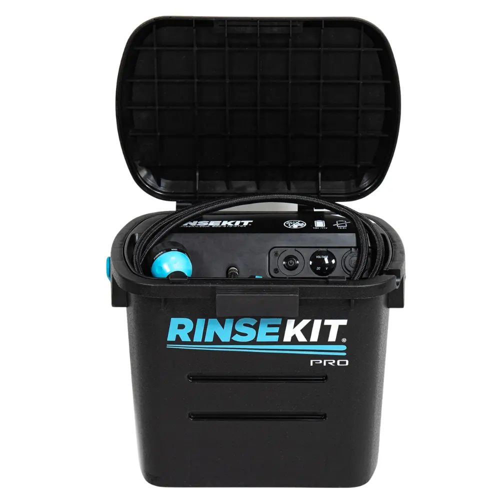 RINSEKIT PRO eau chaude- Douche portable autonome (Batterie + chauffe eau intégré) 13,3 L – Image 3